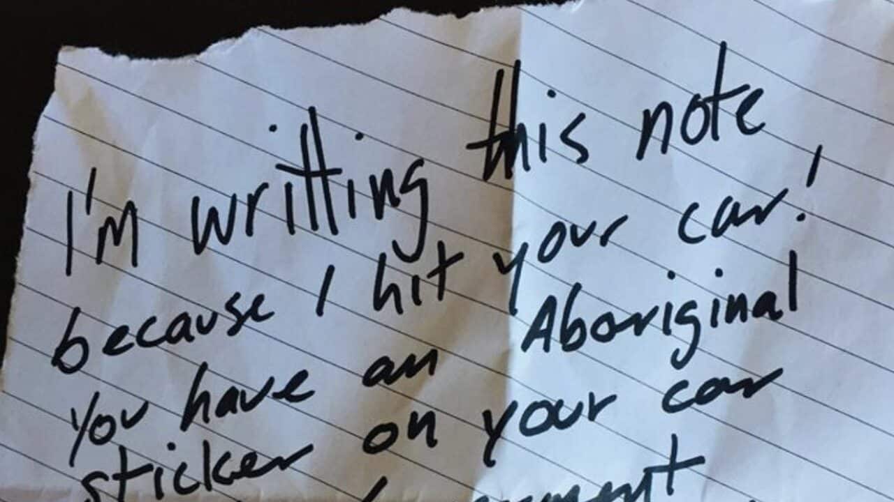 'I'm not sorry': Indigenous woman finds vile note left on her car