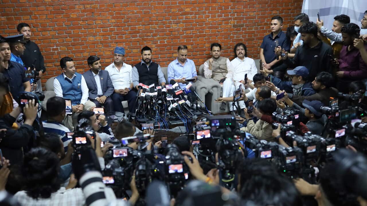 RSP President Rabi Lamichhane Returns Home From India Visit