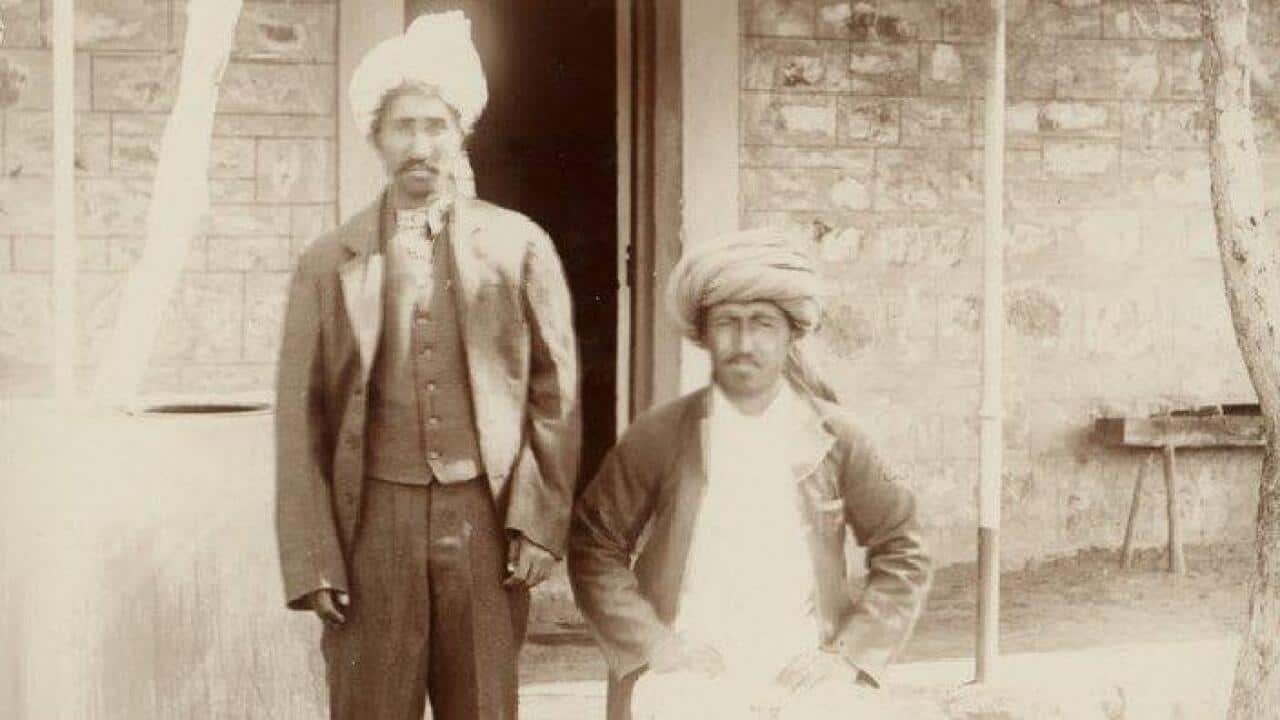 Afghan cameleers in Australia