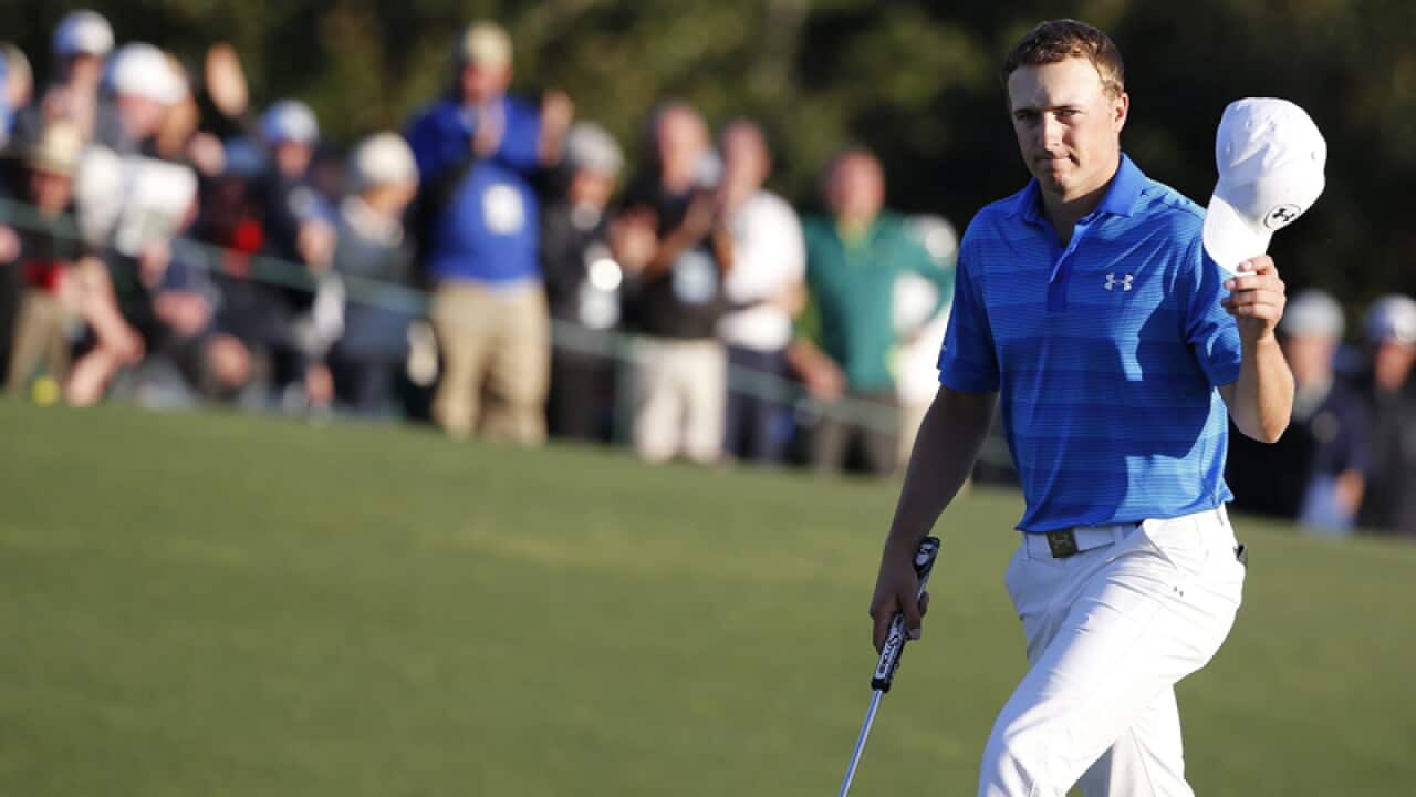 Jordan Spieth of the US