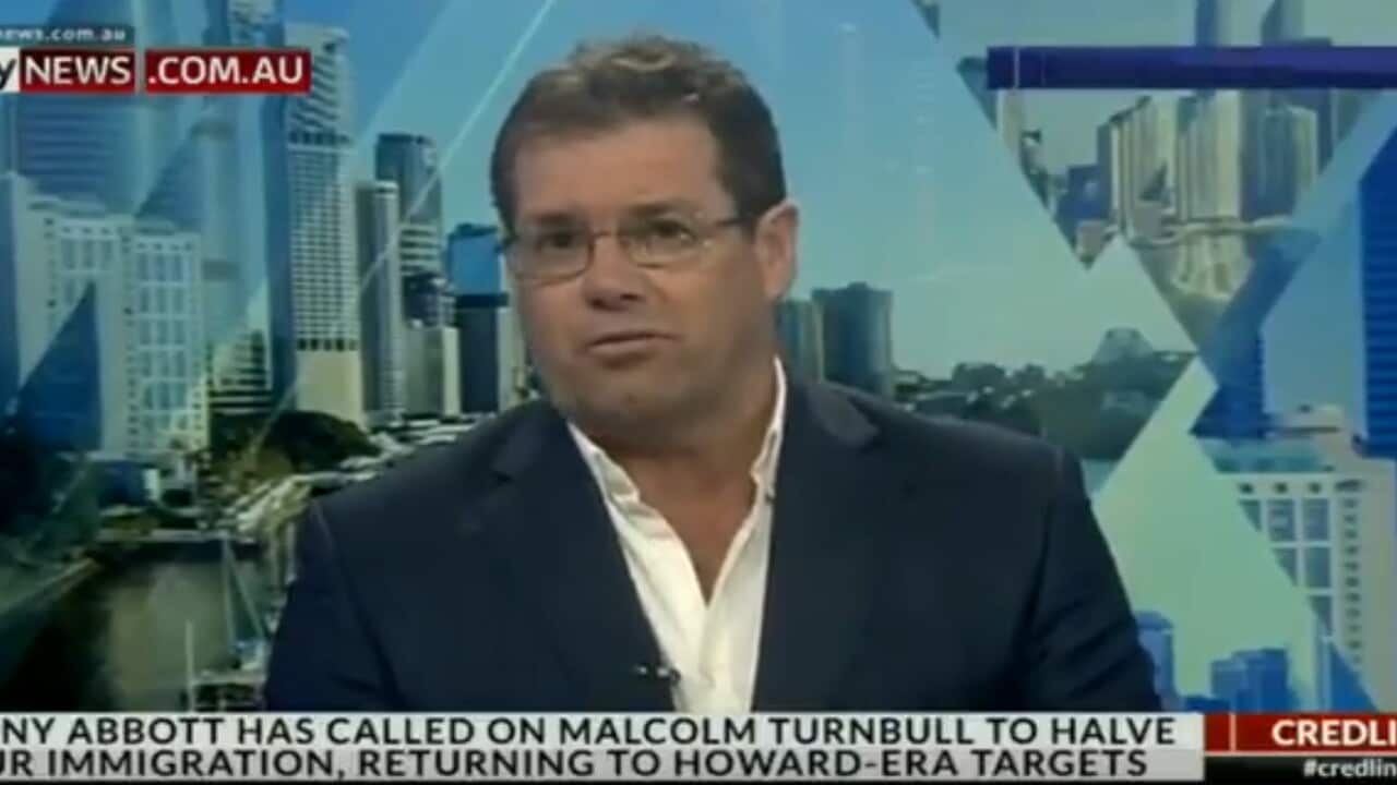 Sunday Mail editor Peter Gleeson on Sky News.