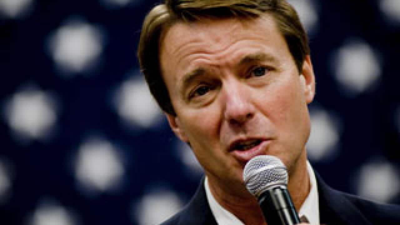 Former presidential hopeful John Edwards