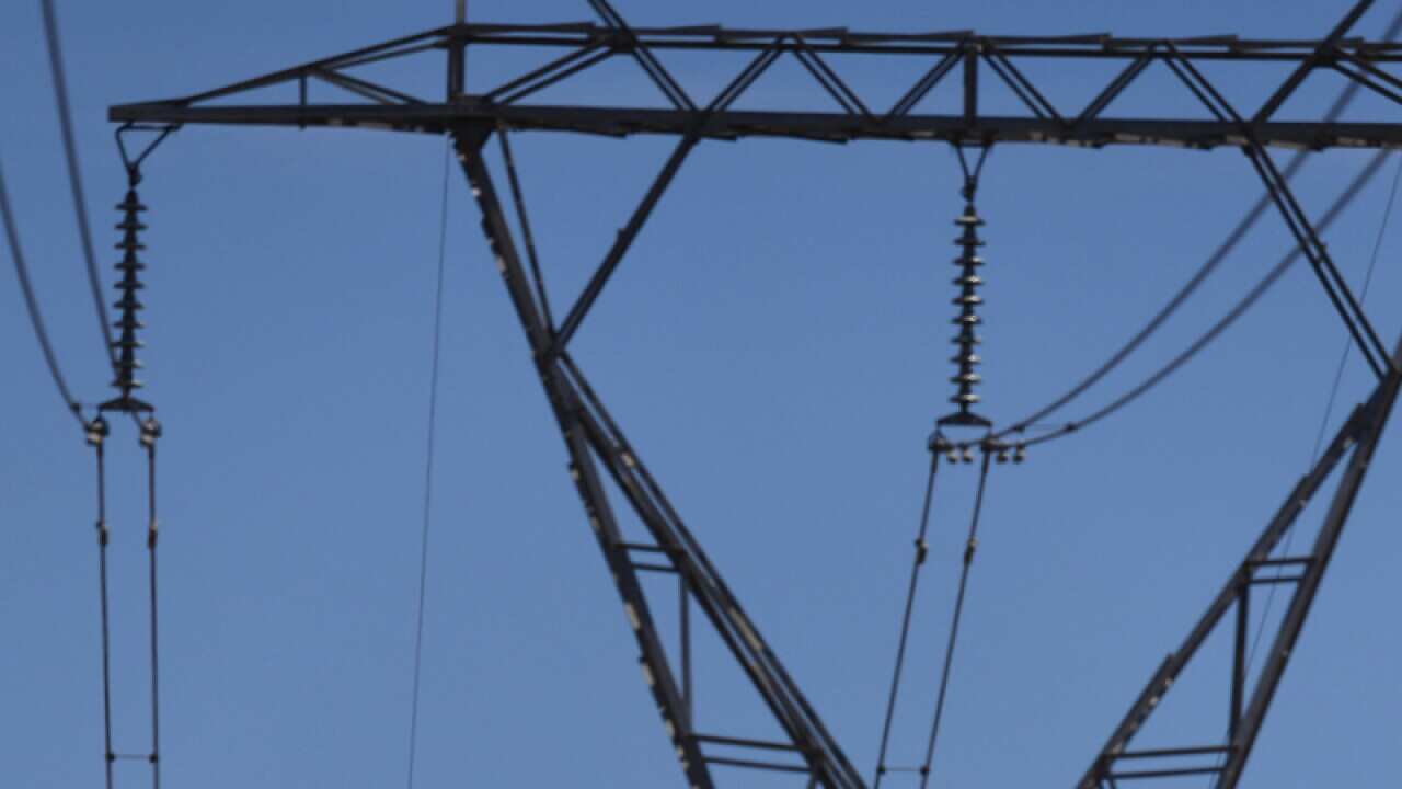 An electricity tower