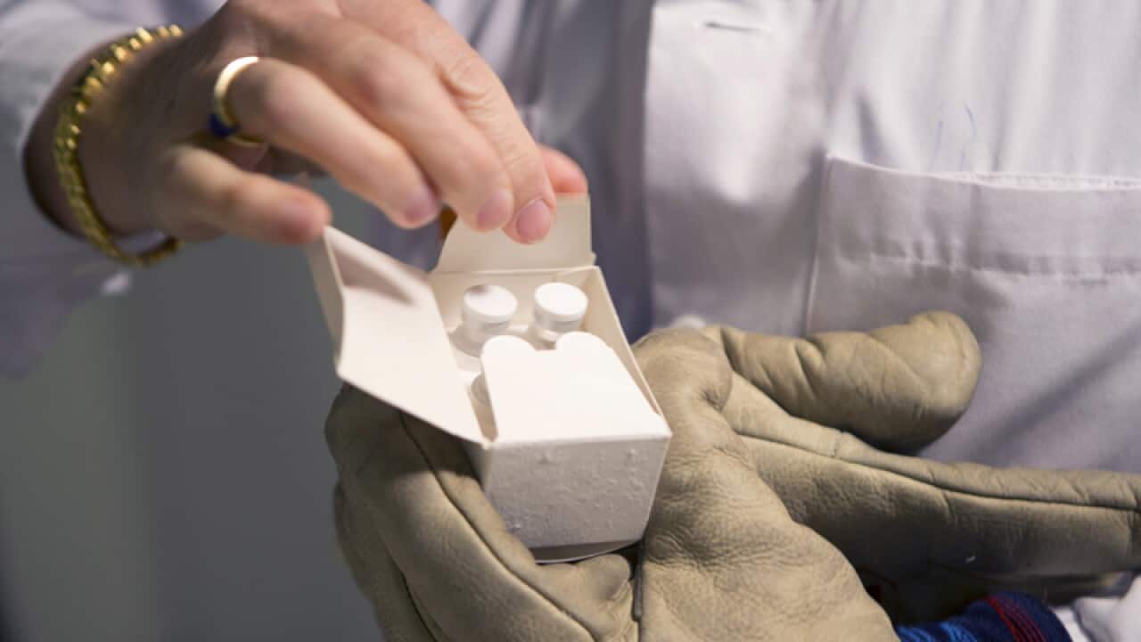 An experimental vaccine for the Ebola virus