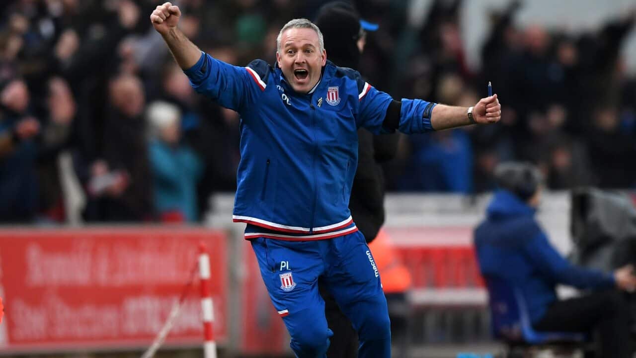 Paul Lambert Stoke City Aaron Mooy Huddersfield Town