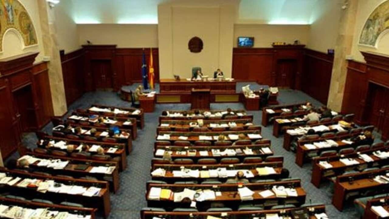Macedonian parliament
