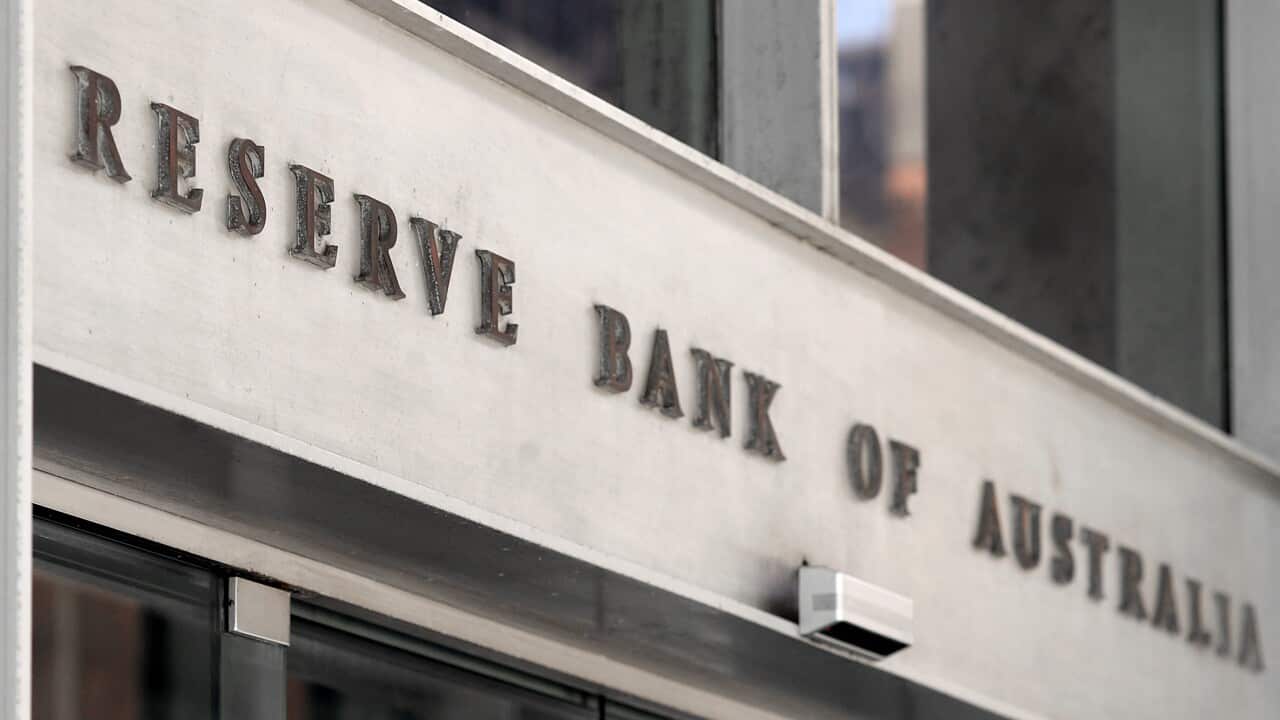 The Reserve Bank of Australia building stands in Sydney, Aus