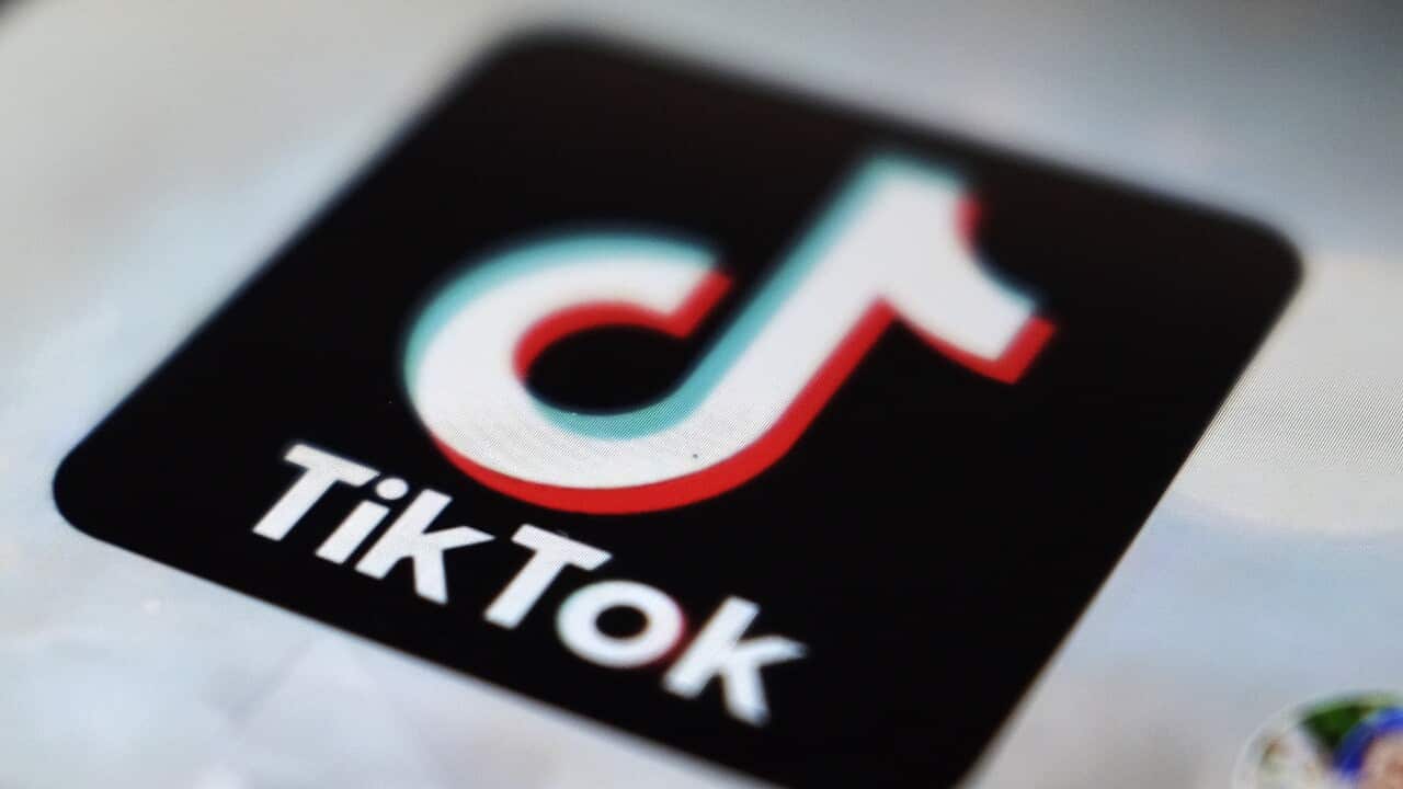 The TikTok app is seen on a smartphone screen Monday, Sept. 28, 2020, in Tokyo.