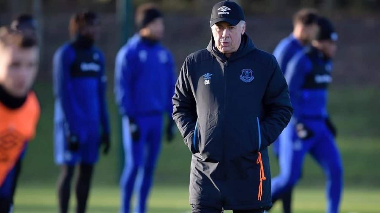 Carlo Ancelotti, le coach italien prend les commandes à Everton.