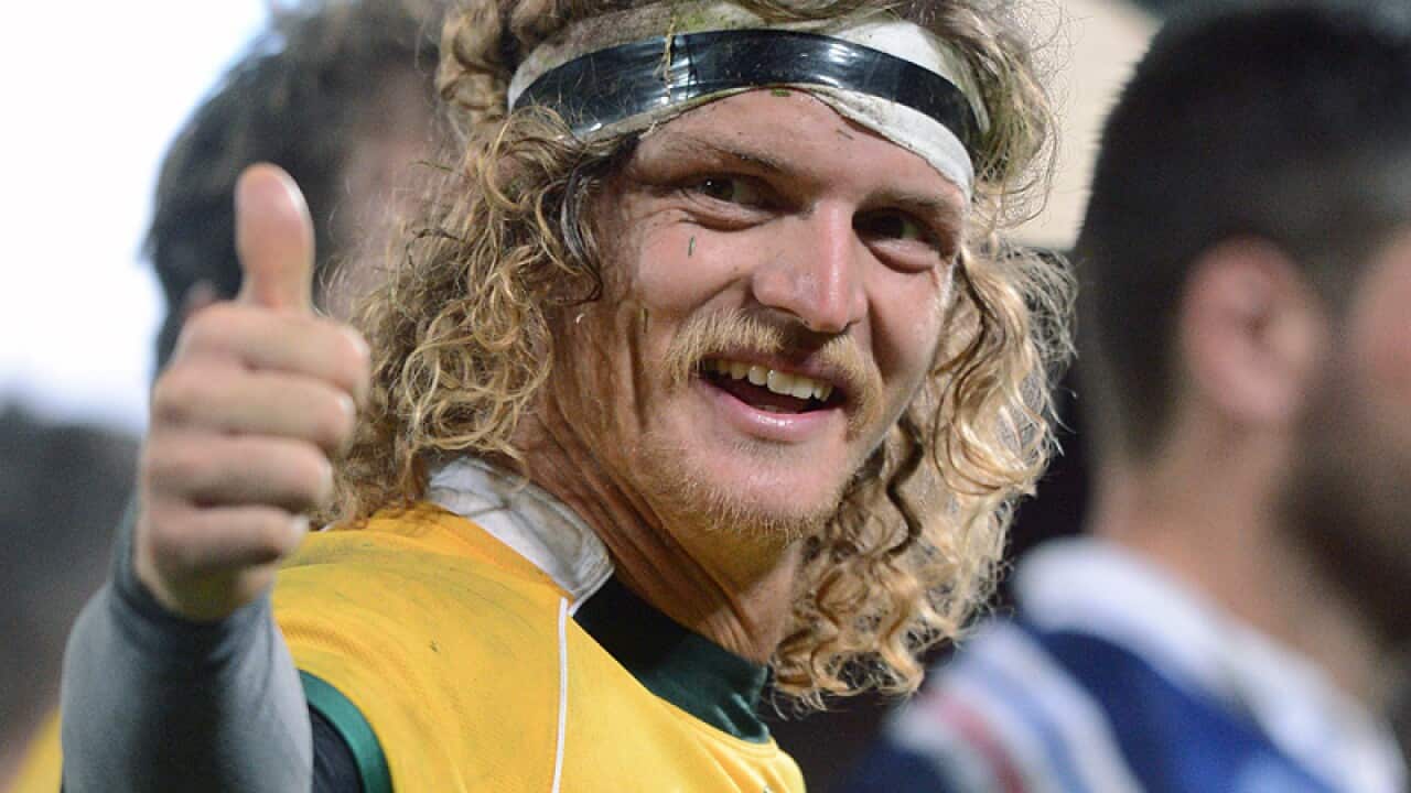 Wallabies player Nick Cummins