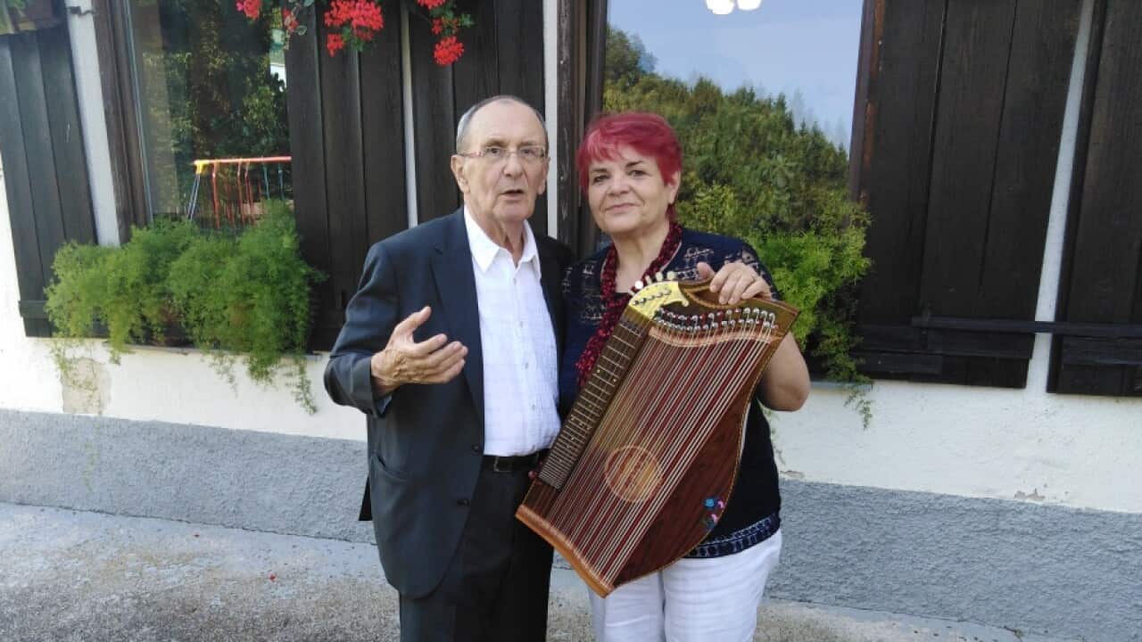 Ervin Fritz and Cita Galič