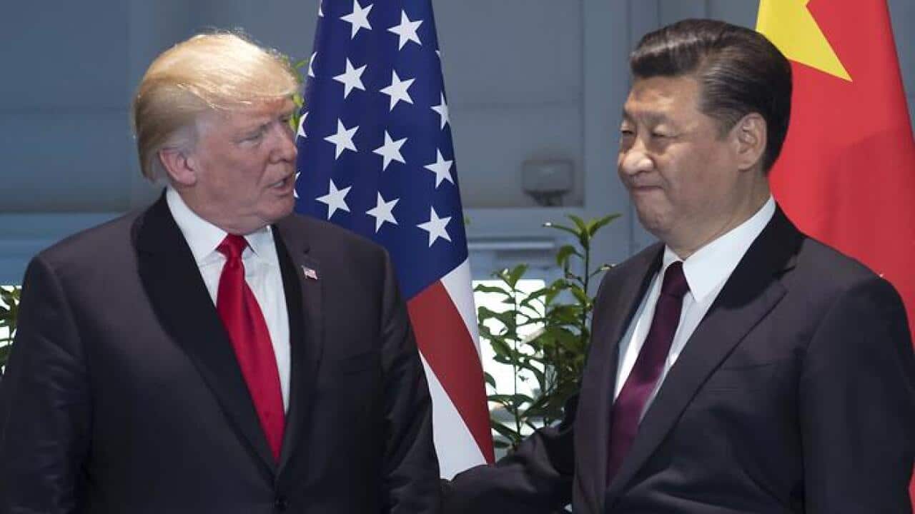 (File Image) US President Donald Trump and Chinese President Xi Jinping in July 2017. (AFP)
