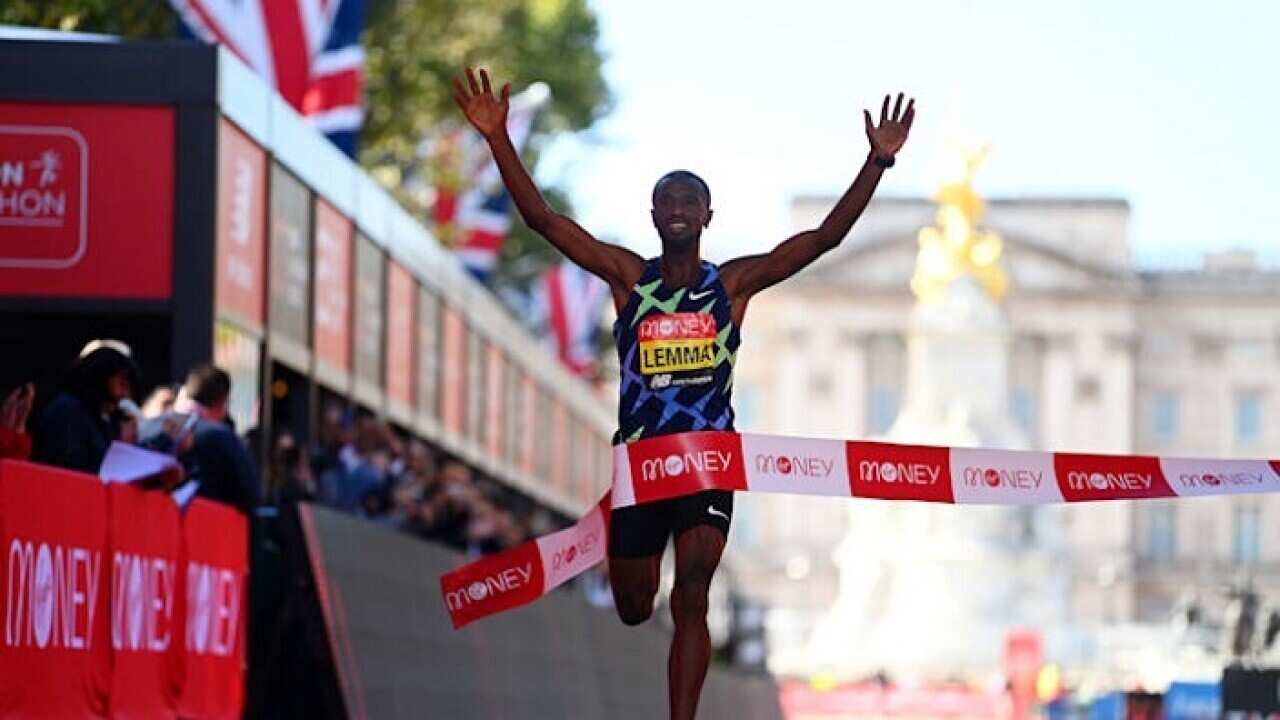 Sisay Lemma wins London Marathon