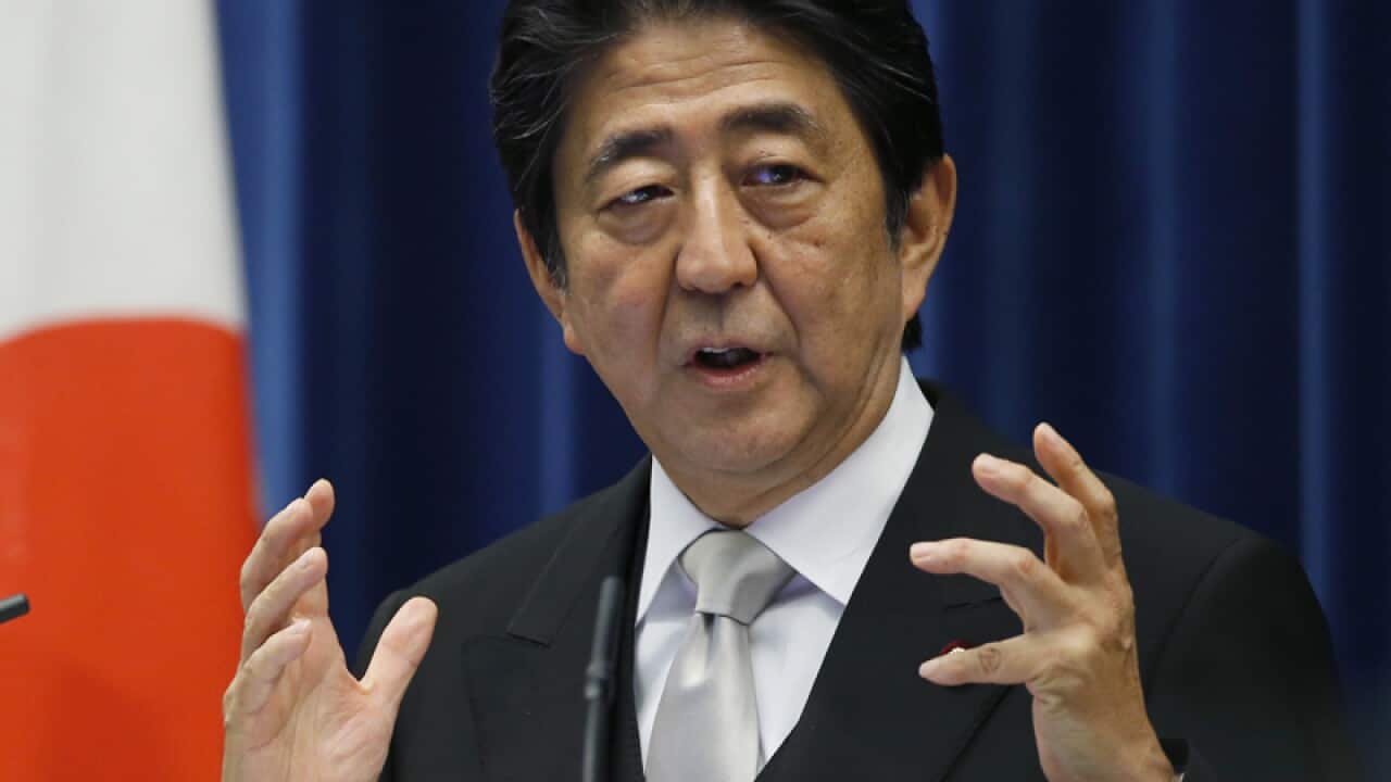 Japanese Prime Minister Shinzo Abe