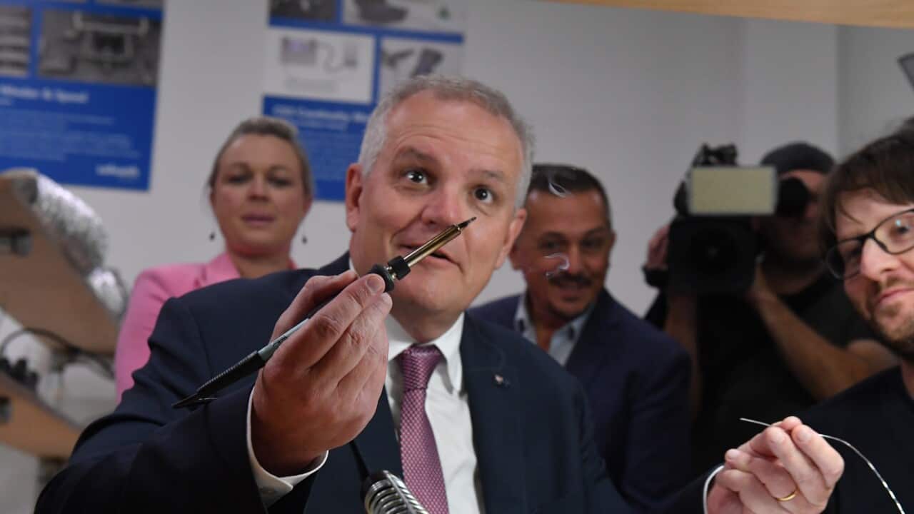 ELECTION22 SCOTT MORRISON ELECTION CAMPAIGN