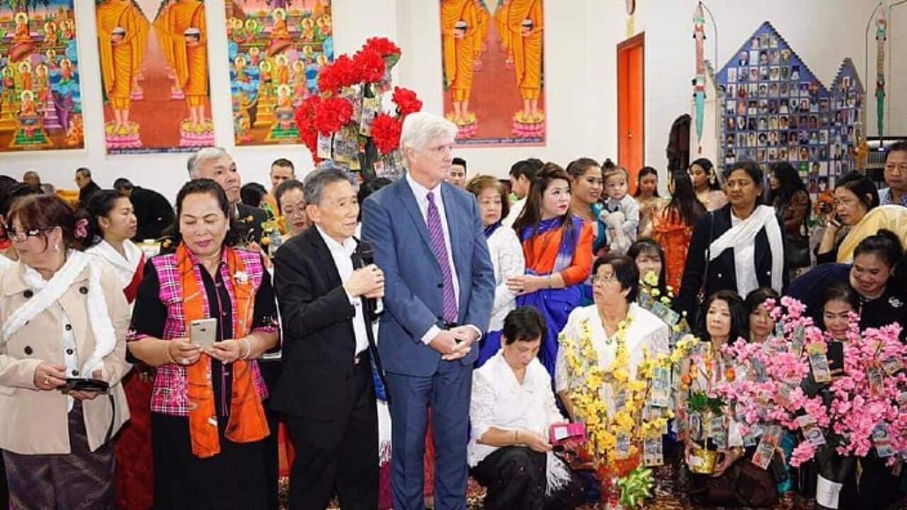 Flower ceremony in Khmer community for Monash Health Foundation in Melbourne