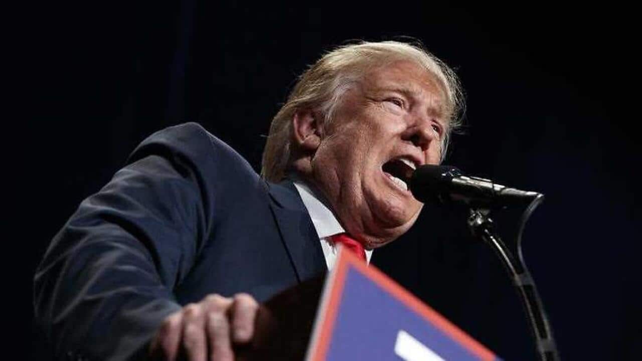 Republican presidential nominee Donald Trump