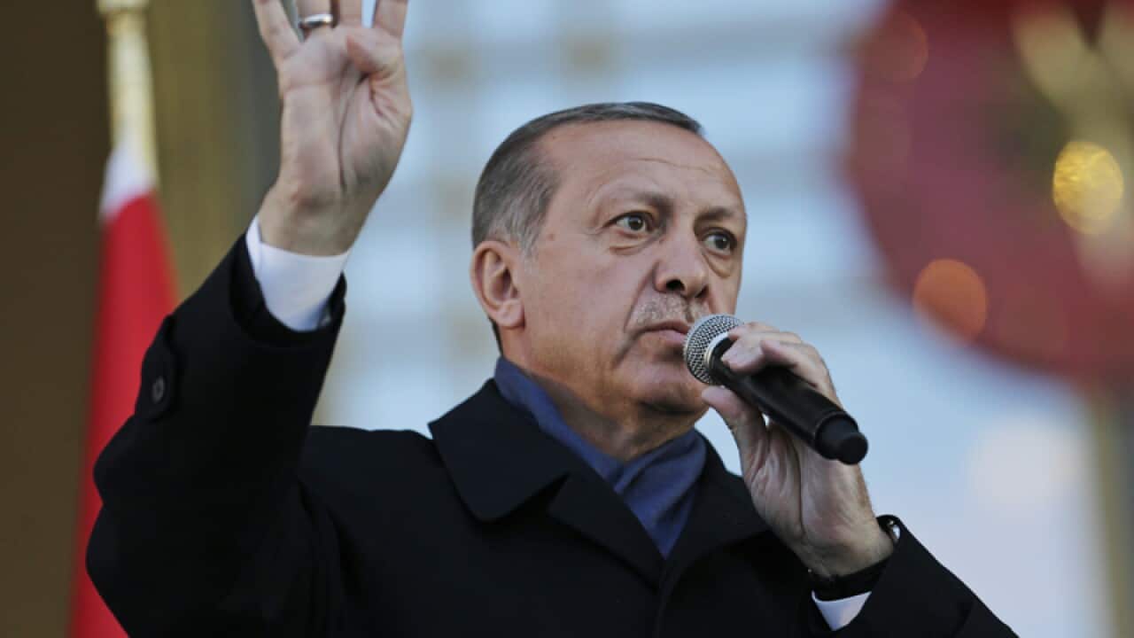 Turkish President Tayyip Erdogan