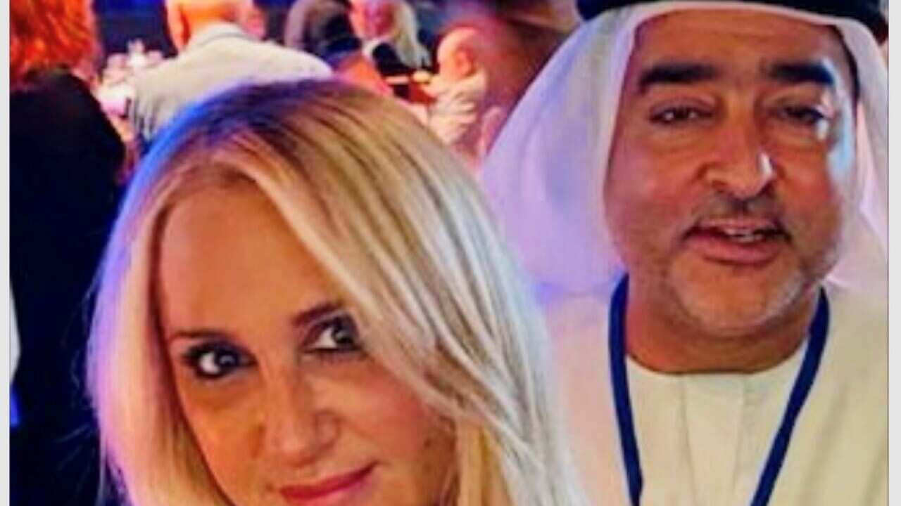 Anat Shechter Vidor with Dubai businessman who establish Holocaust Museum.jpg