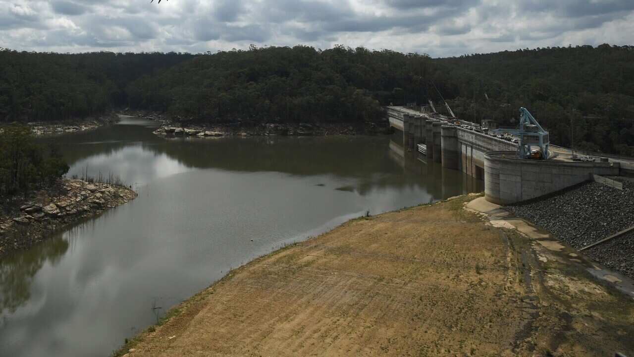 Warragamba Dam in Sydney, 10 February 2020.  