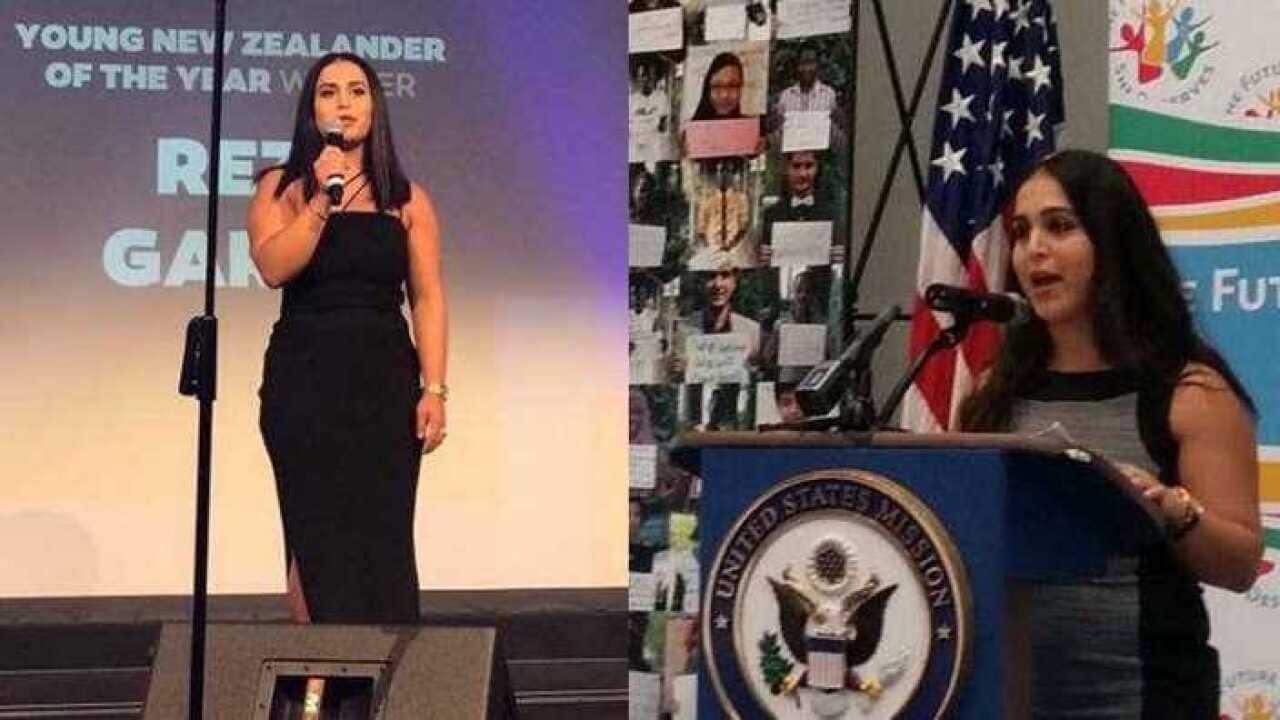 Rez Gardi Young New Zealander of the Year