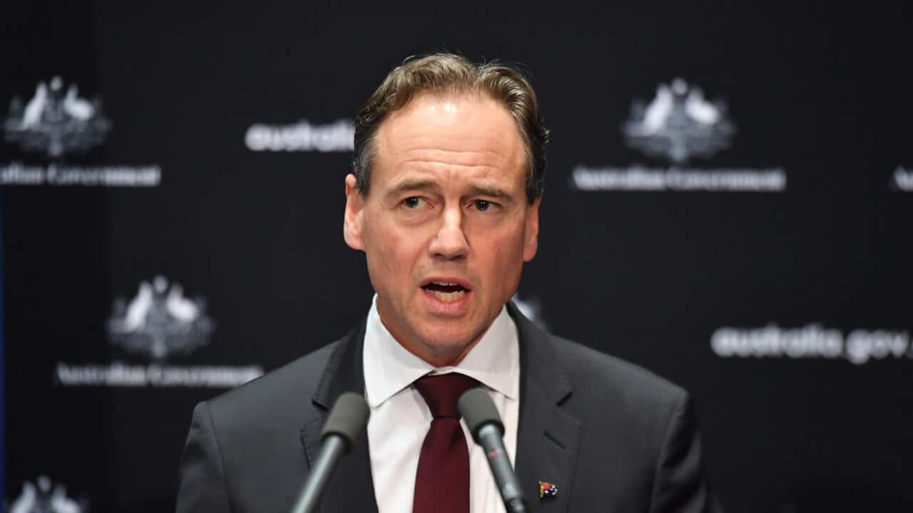 Minister for Health Greg Hunt.