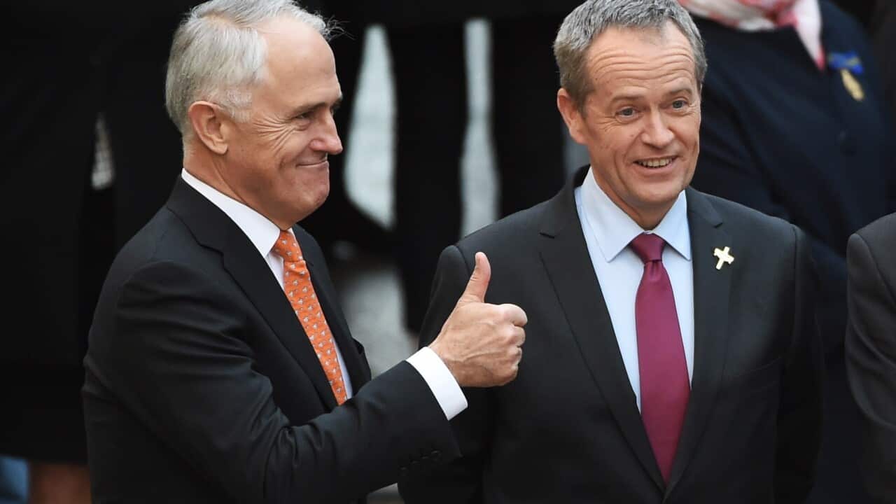 Malcolm Turnbull and Bill Shorten