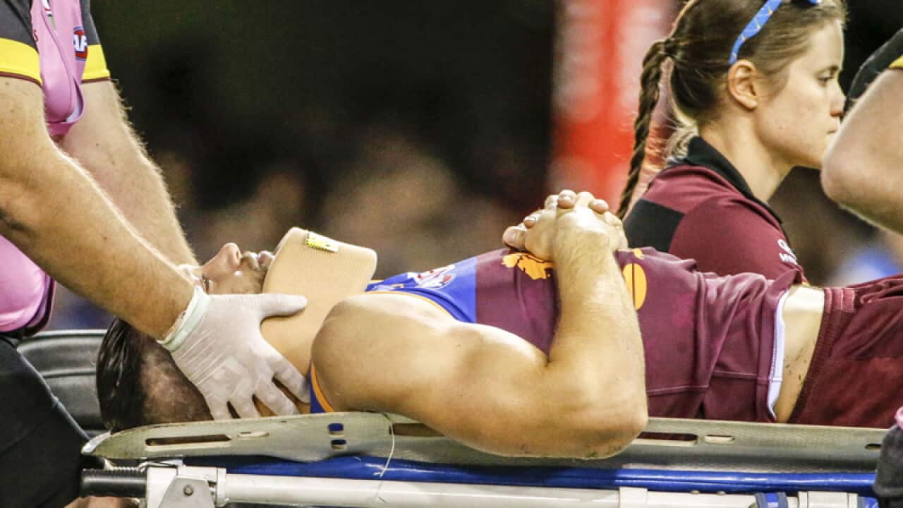 Stefan Martin of the Lions