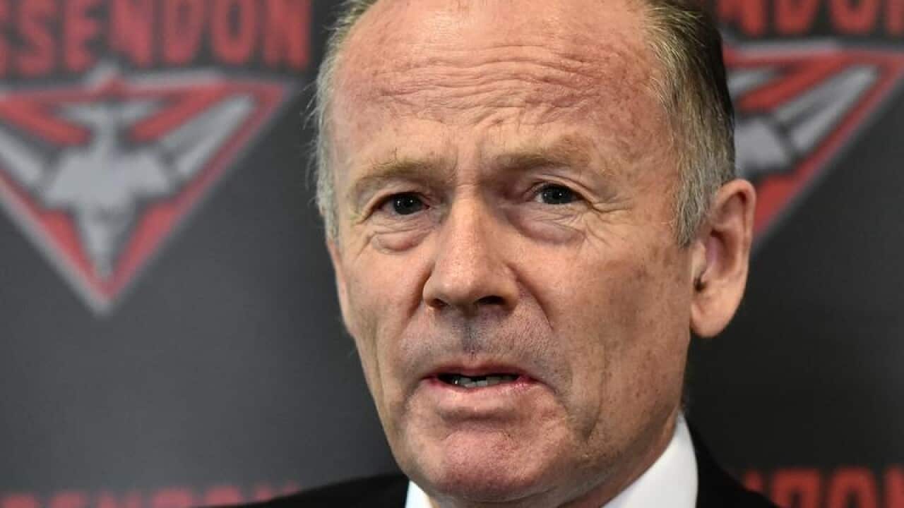 Essendon Football Club Chairman Lindsay Tanner