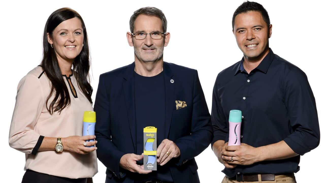 Julie-Anne, Steve and Glen