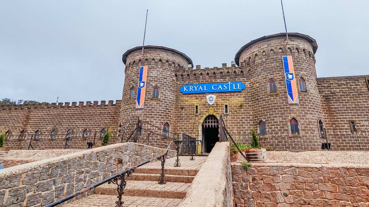 Kryal Castle near Ballarat in Australia