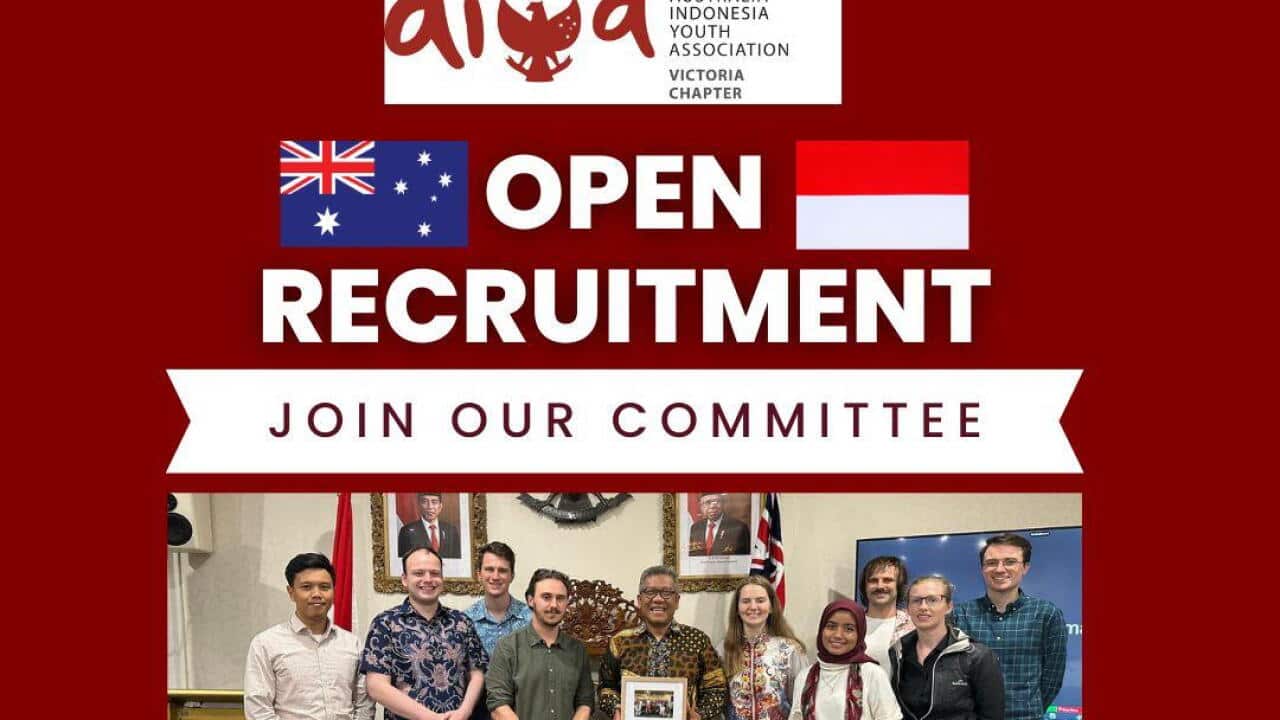 Official flyer of AIYA Victoria committee recruitment, Jan 2024. (Supplied).