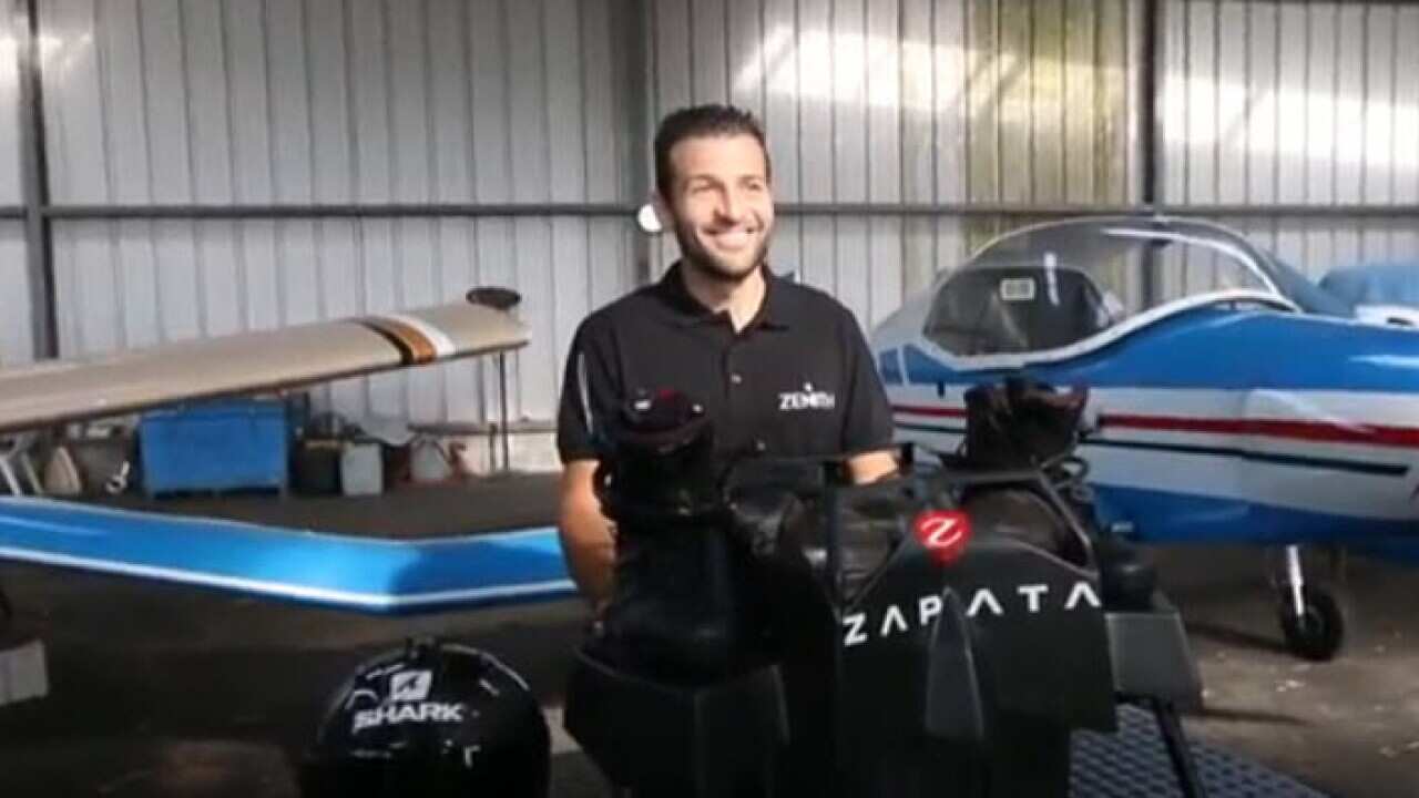Franky Zapata will flight over the chanel