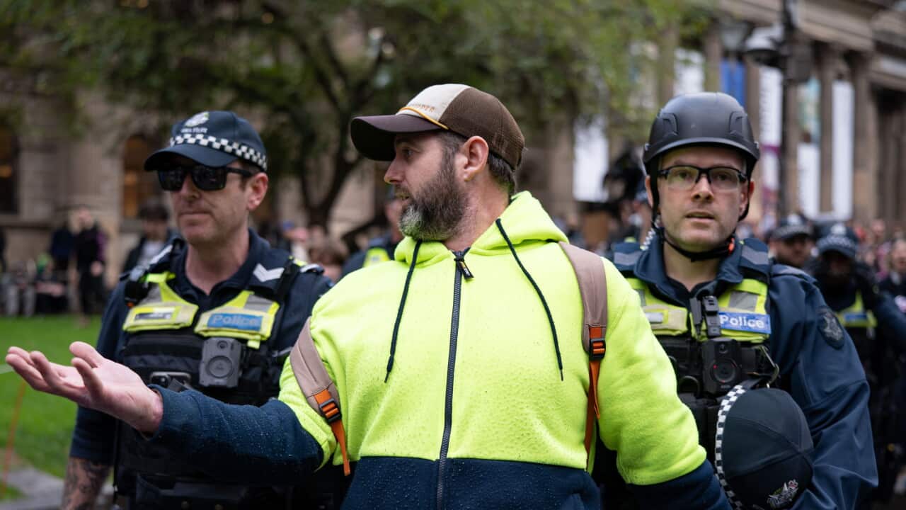 Students Protest Pauline Hanson in Melbourne
