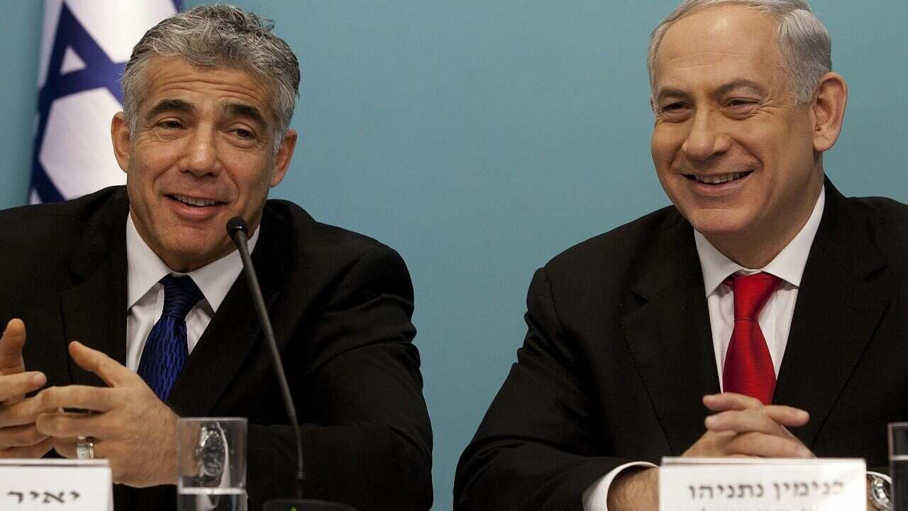 PM Netanyahu and Lapid
