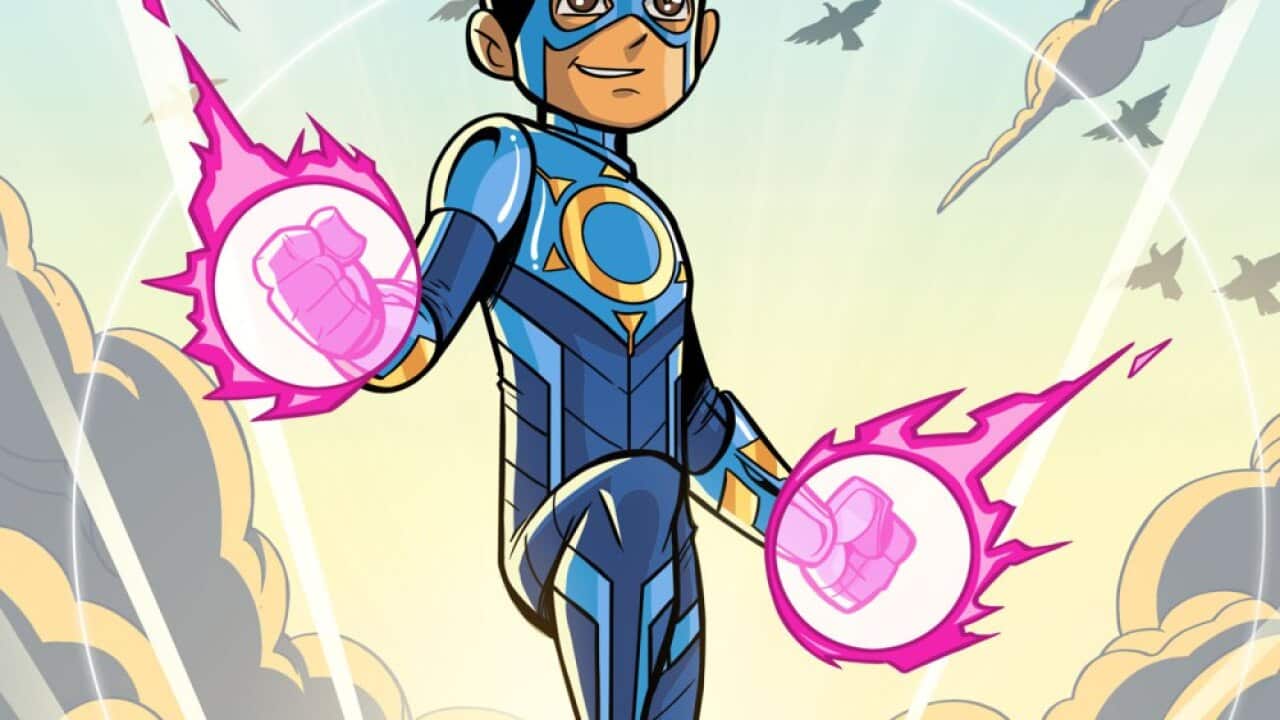 Indian superhero Chakra the Invincible, created by Stan Lee. (Image: Graphic India)