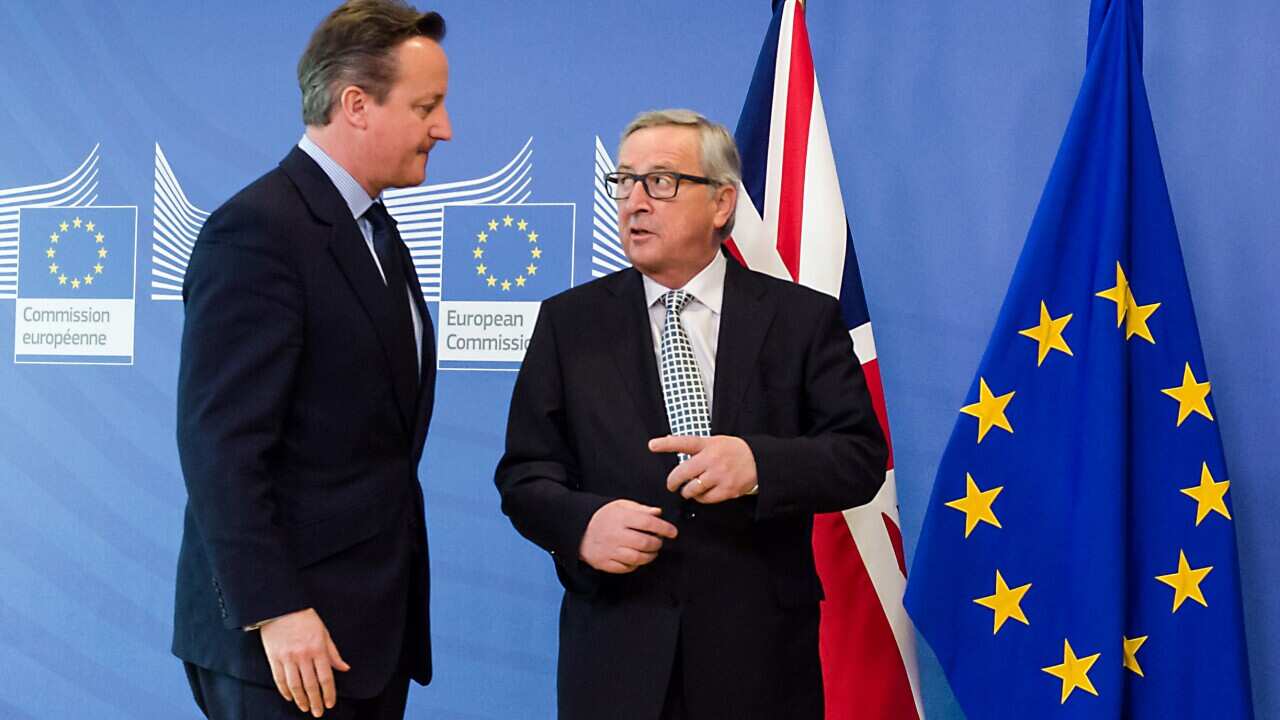 British Prime Minister David Cameron