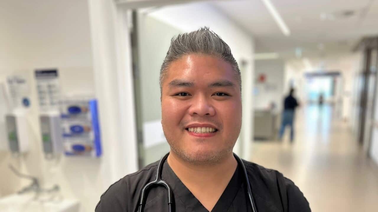 Khoa Nguyen has achieved his goal to work in a Melbourne hospital. SBS- Scott Cardwell 1.jpg