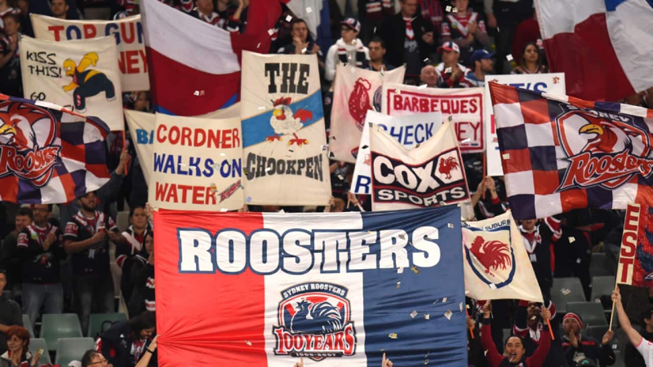 Roosters fans