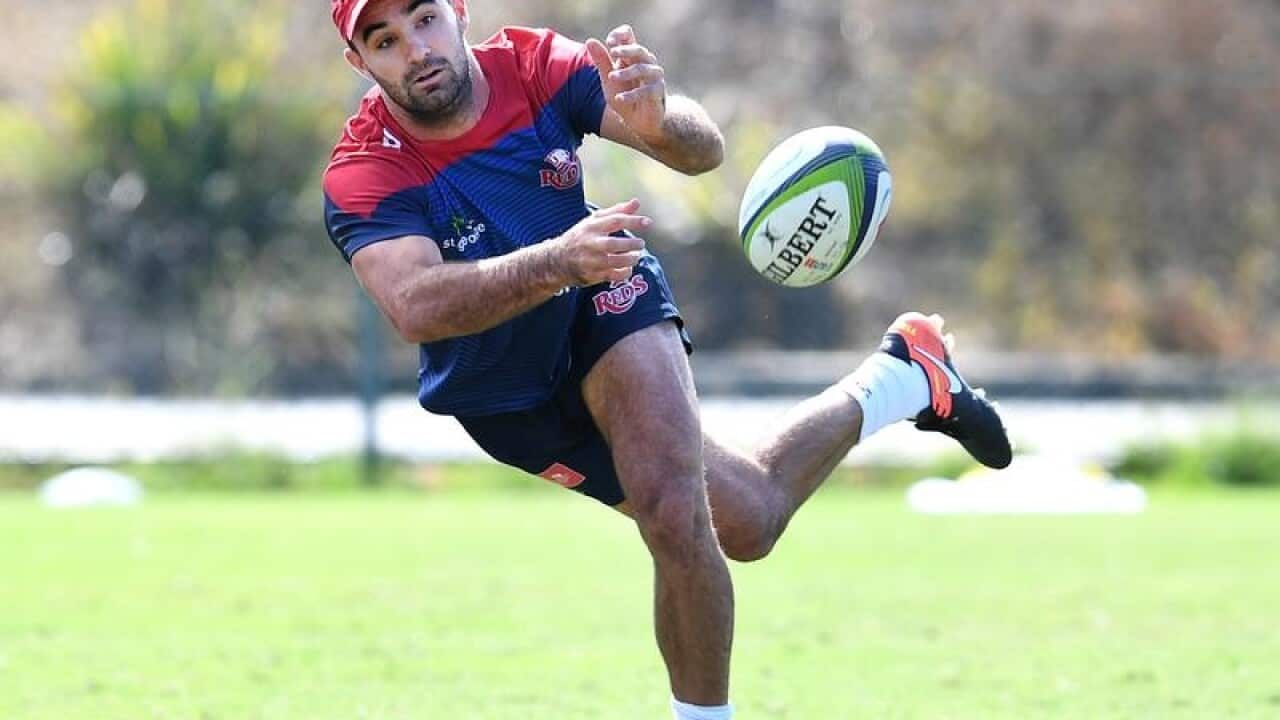 Queensland Reds player Nick Frisby