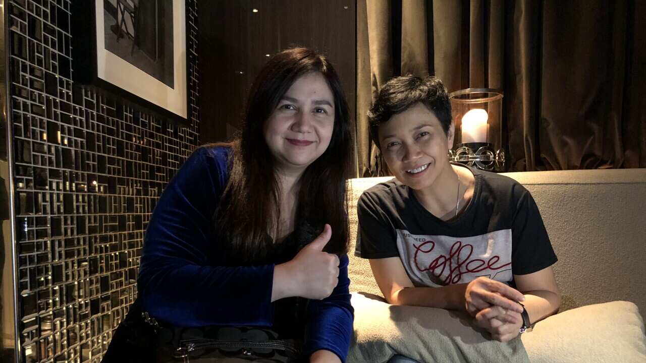 แอม เสาวลักษณ์ ลีละบุตร และโบ สุนิตา ลีติกุล