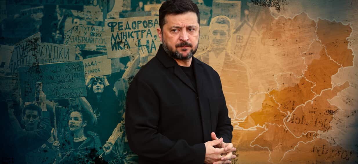 Zelenskyy has faced years of war. Now comes a test from within