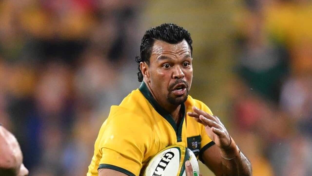 Kurtley Beale of Australia