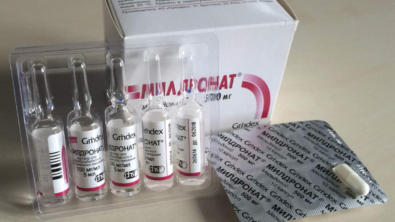 Tablets and vials of meldonium