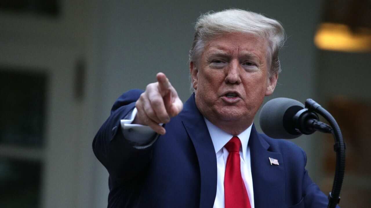 The White House Holds Daily Briefing On Coronavirus Pandemic