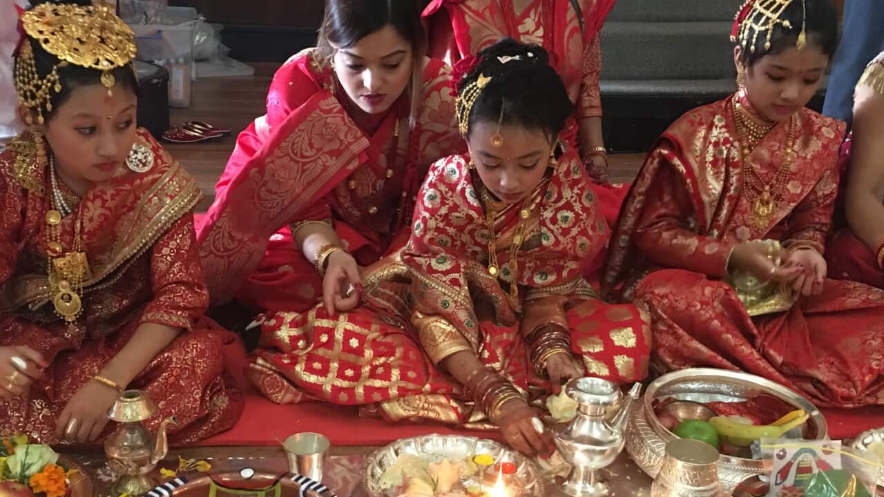 Eehi Pa celebrated in Sydney by members of Australia's Nepali community.