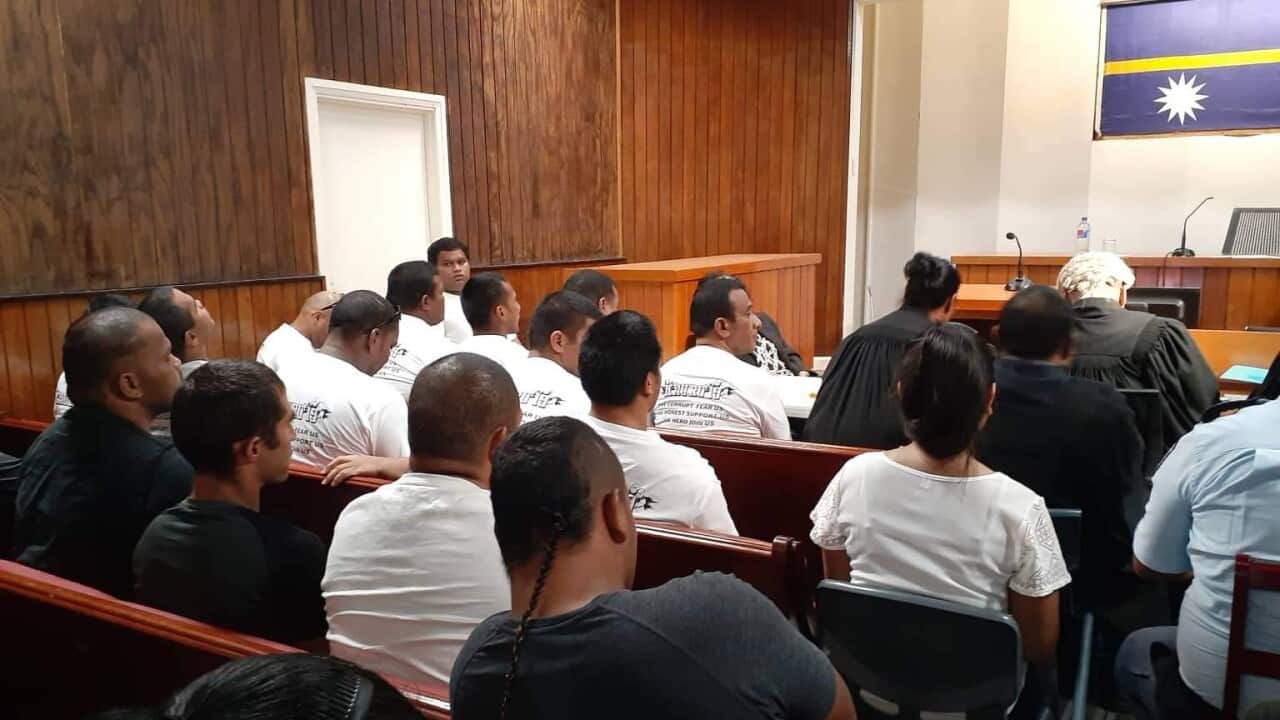 The so-called Nauru 19 wait to hear their fate in court.