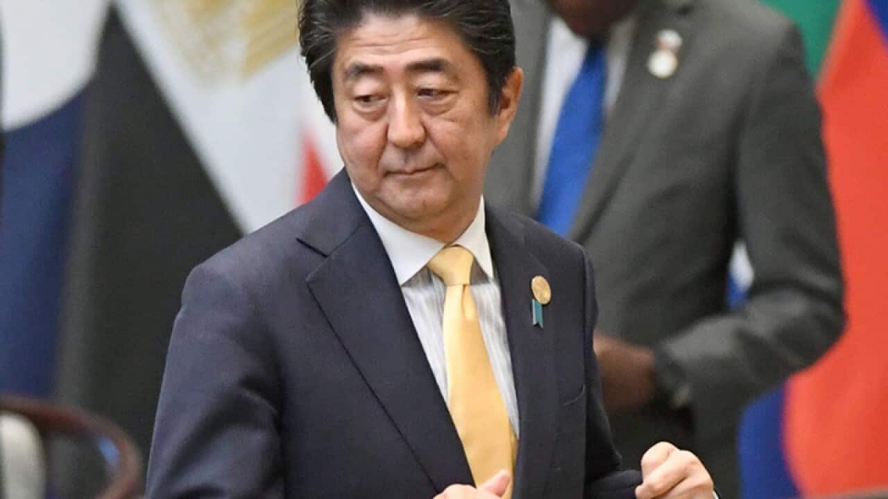 Japanese Prime Minister Shinzo Abe