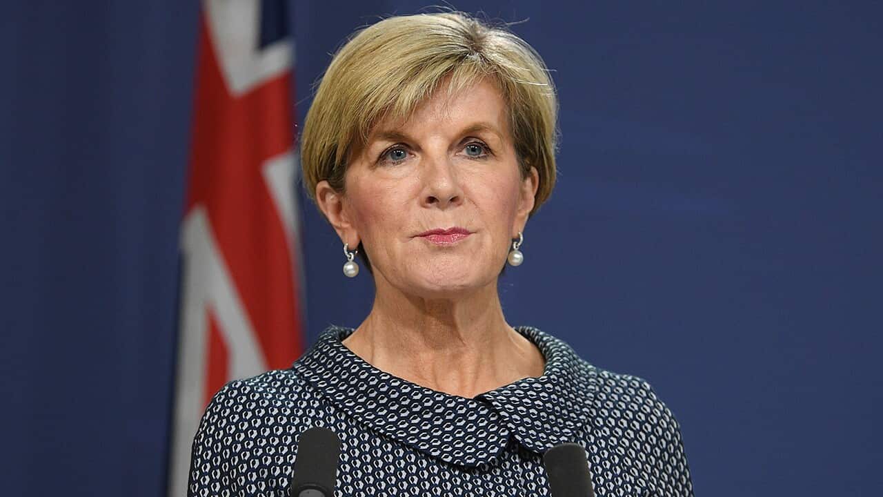Australian Foreign Minister Julie Bishop