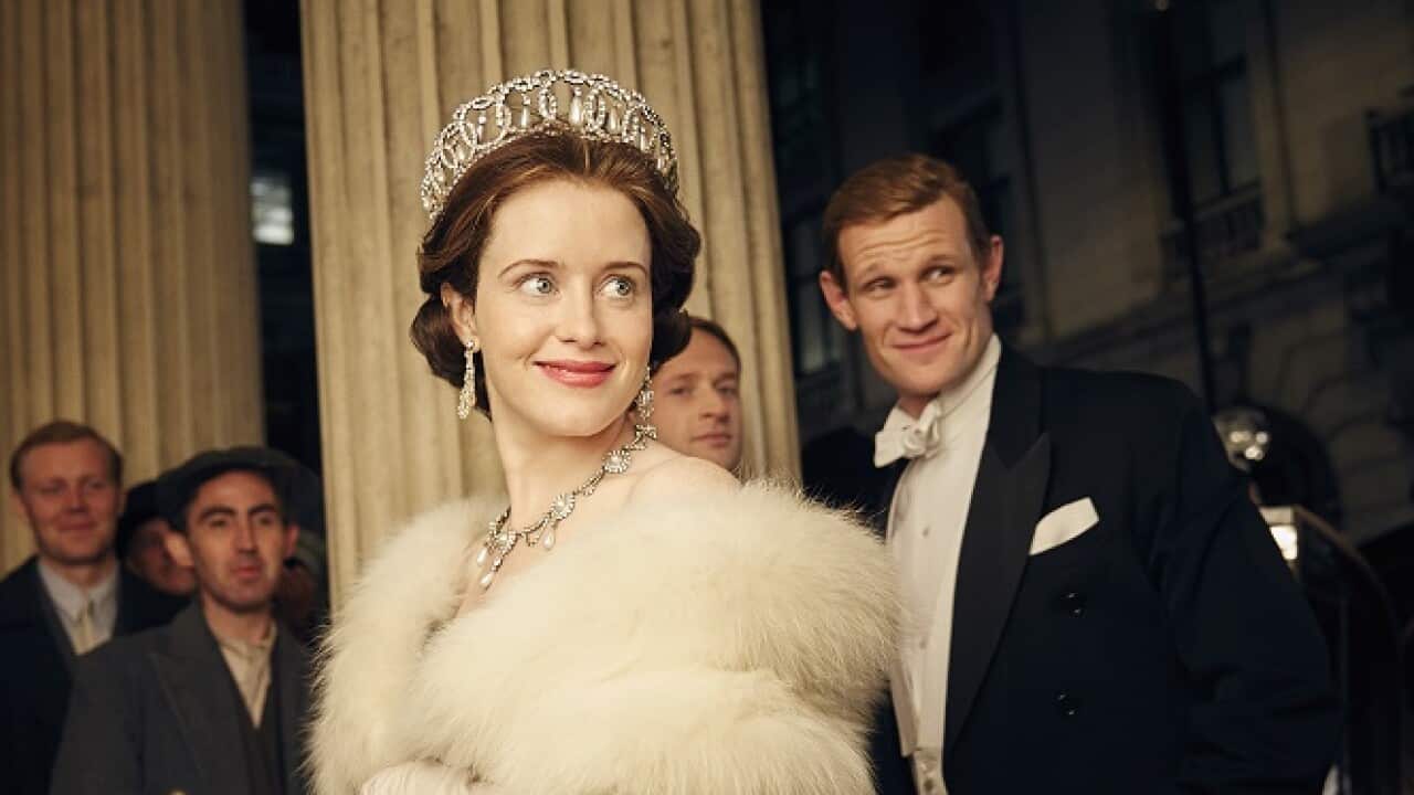 The Crown's Claire Foy (left) paid less than Matt Smith (right) in the Netflix series.